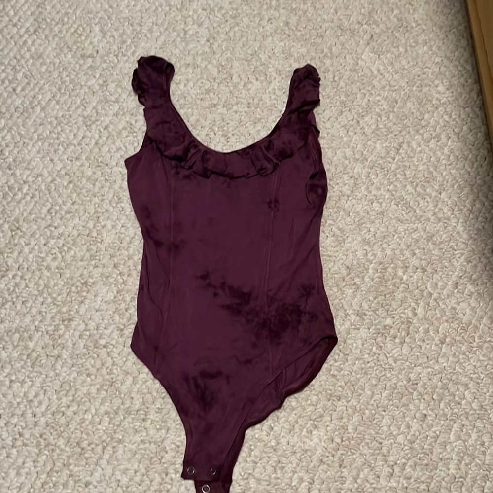 NWT purple bodysuit